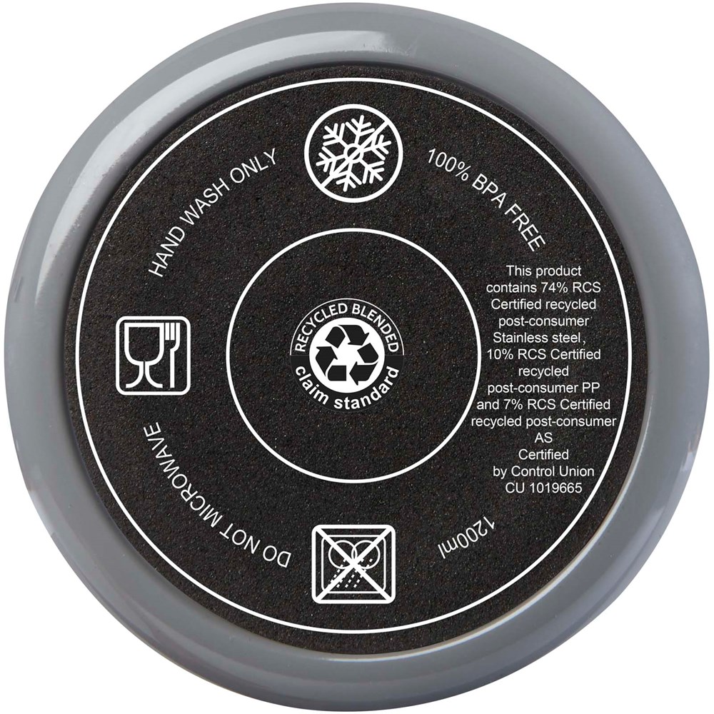 Melbourne 1200 ml RCS-zertifizierter Isolierbecher mit Strohhalm