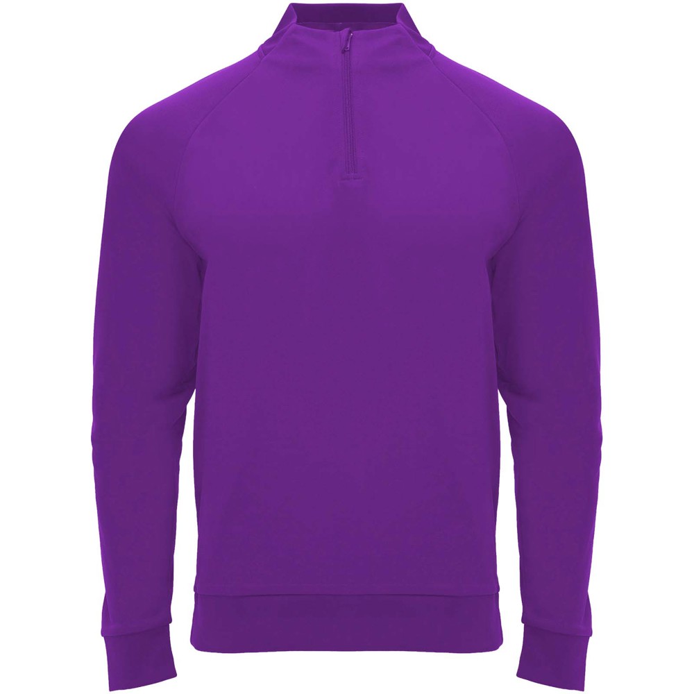 Epiro 200 g/m² Half-Zip Sweatshirt für Kinder - malve