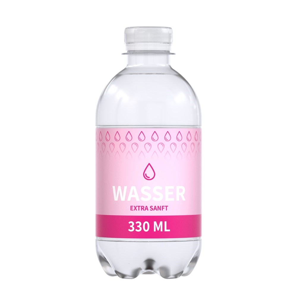 Wasser, 330 ml, extra sanft (Pfandfrei, Export)