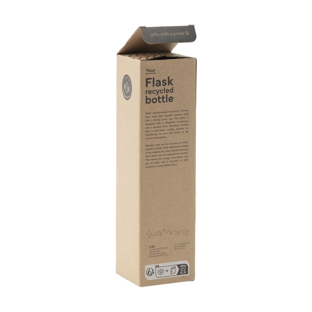 Flask RCS Recycled Bottle 500 ml Thermoflasche