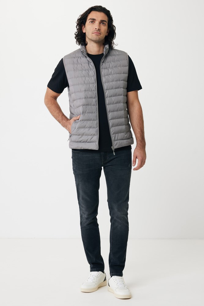 Iqoniq Meru Herren Bodywarmer aus recyceltem Polyester